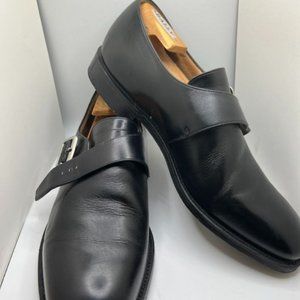 Church's Mens Black Monk Strap 9.5A